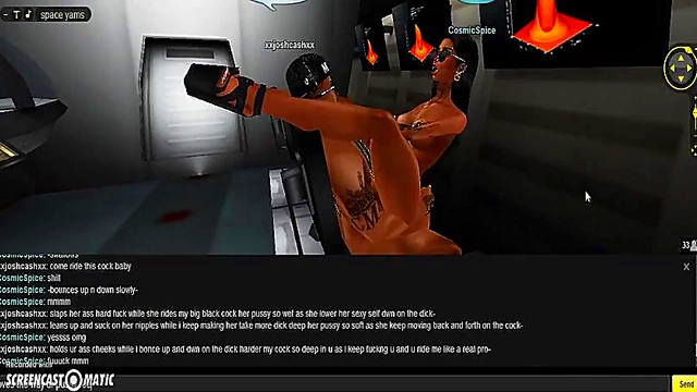 Cosmic Space Sex – 3D Hentai Couple Engages in Intergalactic Pleasure