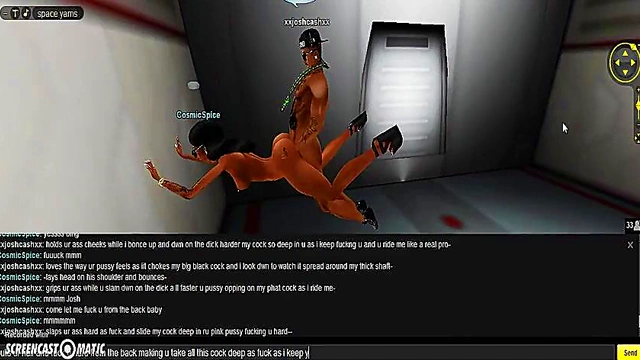 Cosmic Space Sex – 3D Hentai Couple Engages in Intergalactic Pleasure