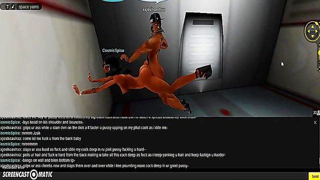 Cosmic Space Sex – 3D Hentai Couple Engages in Intergalactic Pleasure