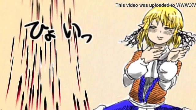 Reimu vs Tragi Mizuhashi – Touhou Anime Girls Get Wild With Hair & Armpits