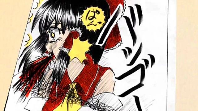 Reimu vs Tragi Mizuhashi – Touhou Anime Girls Get Wild With Hair & Armpits