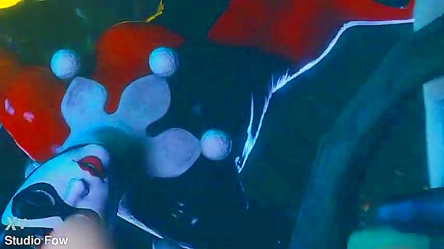 Lara Croft & Arlequin Get Wild with Humans and Creatures in 3D Hentai Anal Adventure