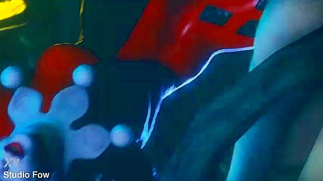 Lara Croft & Arlequin Get Wild with Humans and Creatures in 3D Hentai Anal Adventure