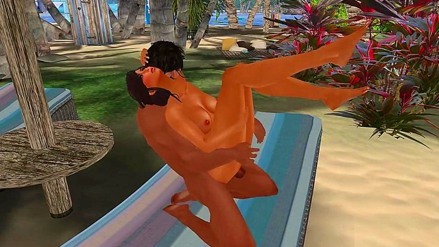 3D Anime Babe Fucks With Butt Plug And Seductive Moves