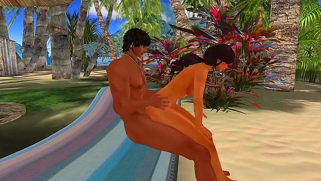 3D Anime Babe Fucks With Butt Plug And Seductive Moves