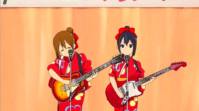 K-ON Anime Girls Rock Out With Sexy Music Performance