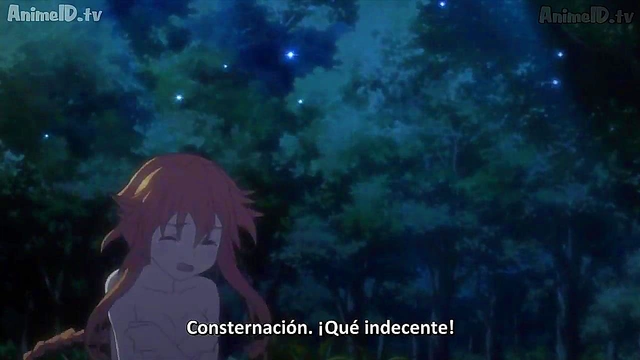 Hot Anime Chick Gets Sexy in Ecchi Date A Live Scene