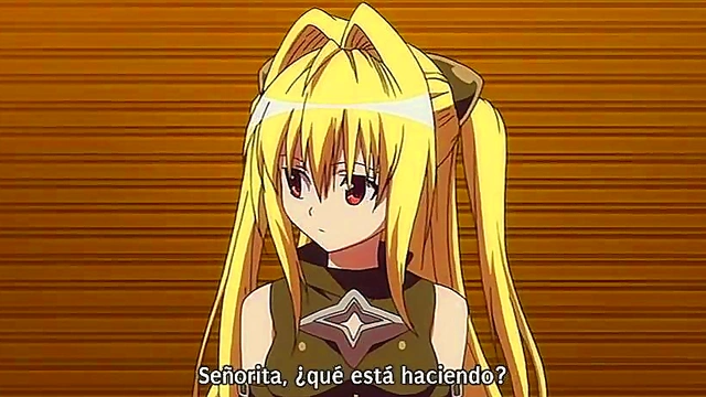 Horny Anime Chick Gets Wild In To Love Ru Hentai Scene