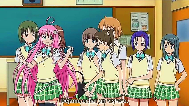 Horny Anime Chick Gets Wild In To Love Ru Hentai Scene