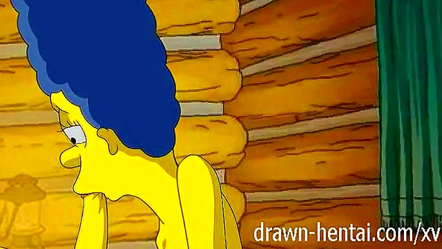 Homer & Marge Simpsons Hentai Parody – Sexy Fun in the Cabin