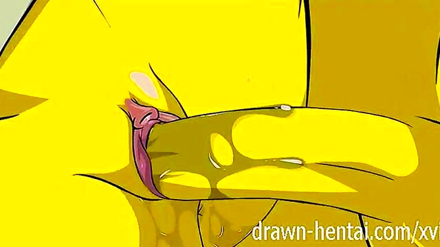 Homer & Marge Simpsons Hentai Parody – Sexy Fun in the Cabin