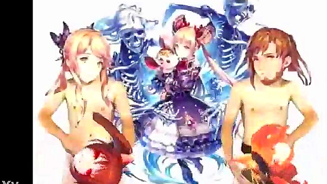 Horny Hentai Anime Girl Strips Down for Steamy Game Action