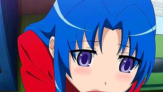 Toradora Anime Girl Sucks Dick & Gets Facial Creampie Blowjob