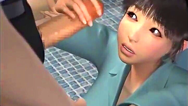 3D Hentai Cleaning Lady Gets Hardcore Anime Monster Gangbanged Wildly