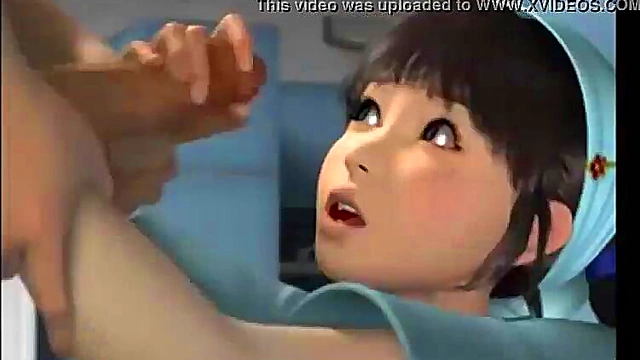 3D Hentai Cleaning Lady Gets Hardcore Anime Monster Gangbanged Wildly