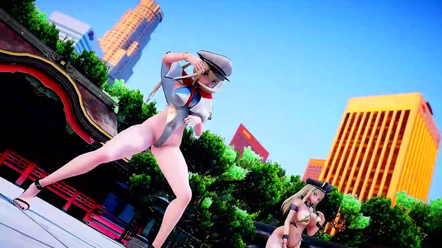 Bismarck’s Rave Dance Ends With Intense 3D Anime Sex Session