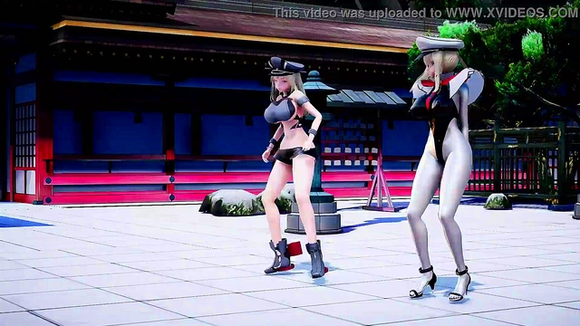 Bismarck’s Rave Dance Ends With Intense 3D Anime Sex Session