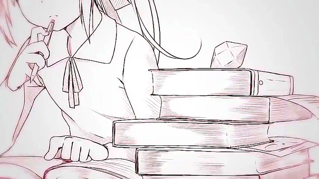 Japanese Anime Girl With Glass-Colored Iris Seduces InERICA