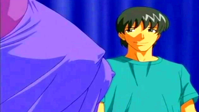 Big-Titted Anime Teacher Threesome – Anal Fun & Creamy Blowjob Finale