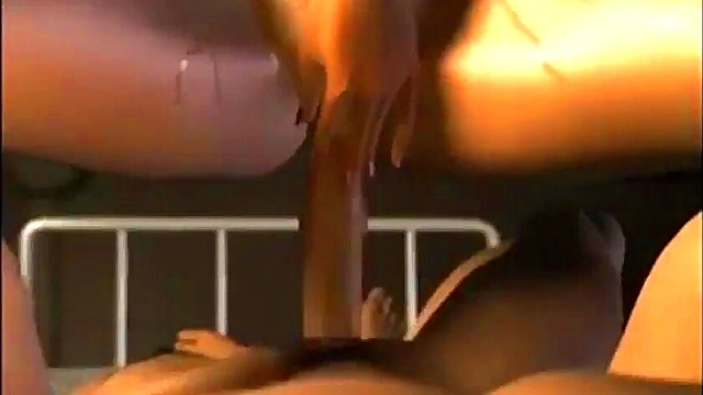 Big-Busted Anime Babe Fucks Multiple Dicks In Wild 3D Hentai GangBang Session