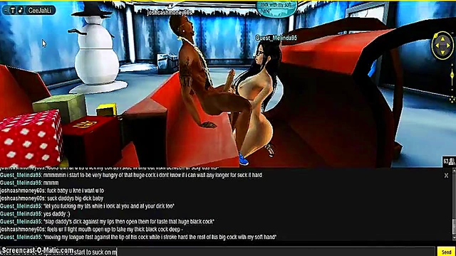 Horny Honey X-Mas – 3D Anime Babe Seduces With Naughty Holiday Fun