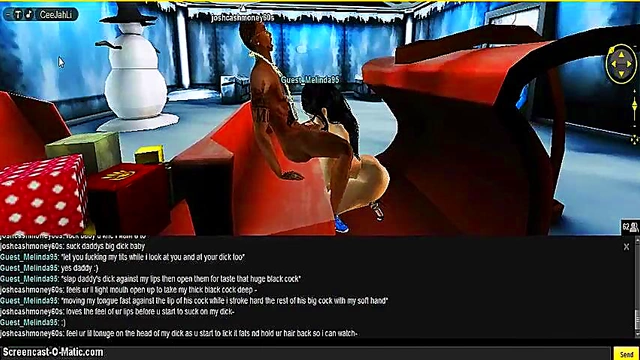 Horny Honey X-Mas – 3D Anime Babe Seduces With Naughty Holiday Fun