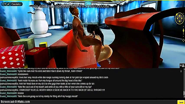 Horny Honey X-Mas – 3D Anime Babe Seduces With Naughty Holiday Fun