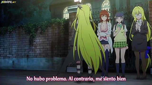 Cute Anime Chick Gets Wild in To Love-Ru Darkness Final Episode