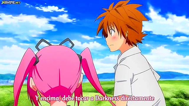 Cute Anime Chick Gets Wild in To Love-Ru Darkness Final Episode
