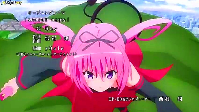 Cute Anime Chick Gets Wild in To Love-Ru Darkness Final Episode