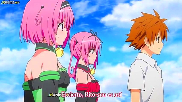 Cute Anime Chick Gets Wild in To Love-Ru Darkness Final Episode