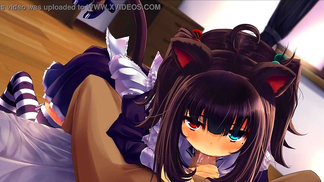 Kinky Kitten Gives Bizarre Anime BlowjobFantasy Cartoon Cat Yiff