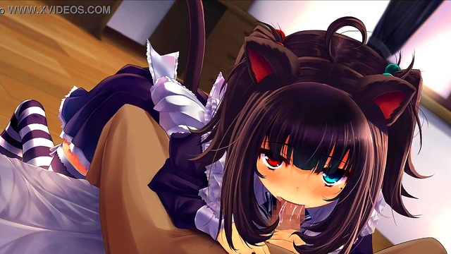 Kinky Kitten Gives Bizarre Anime BlowjobFantasy Cartoon Cat Yiff