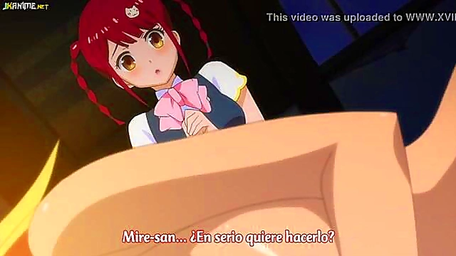 Horny Hentai Babe Says Sup Before Taking Dick Deep For Juicy Finish