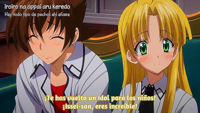 H.D. Born Final – Anime Couple Engages in Steamy Ecchi Action