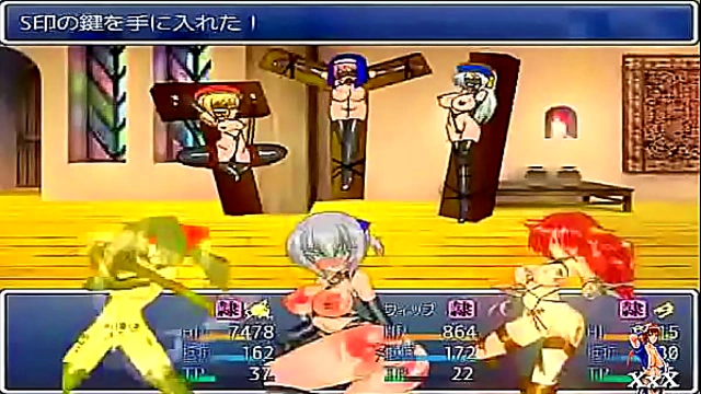 Shinobi Hideout Sex – Ryona Fucks Thieves in Intense Hentai Game Action