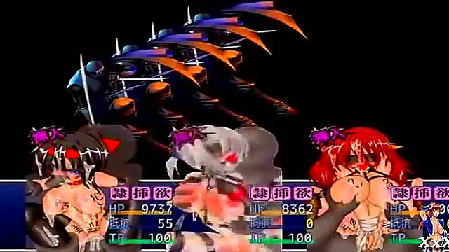 Shinobi Hideout Sex – Ryona Fucks Thieves in Intense Hentai Game Action