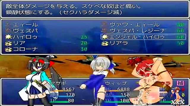 Shinobi Hideout Sex – Ryona Fucks Thieves in Intense Hentai Game Action