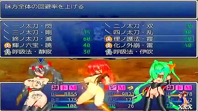 Shinobi Hideout Sex – Ryona Fucks Thieves in Intense Hentai Game Action