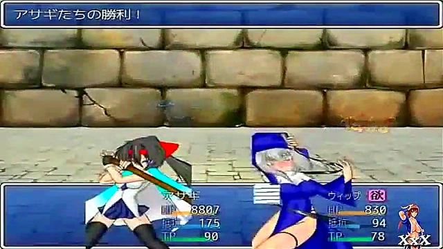 Shinobi Hideout Sex – Ryona Fucks Thieves in Intense Hentai Game Action