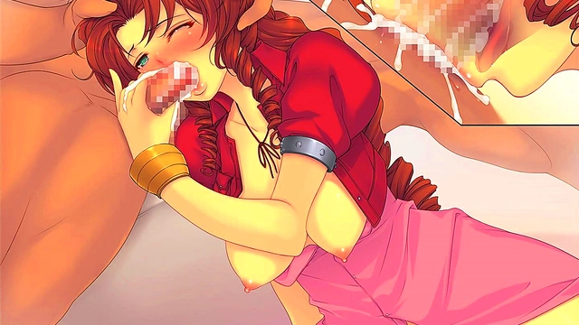 Tifa Tempts Aerith in Final Fantasy VII Hentai Gallery Adventure