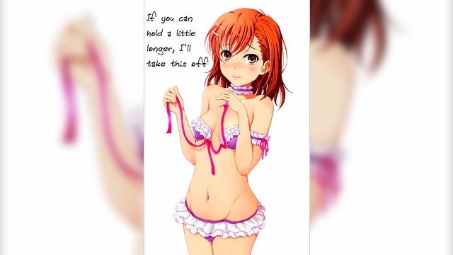 Mikoto Misaka Anime Hentai JOI – Hot Encouragement & Jerk Off Countdown