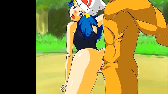 Hikari Fucks Dawn In Steamy Hentai Game Sex Scene