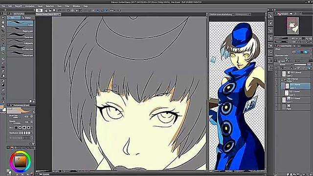 Elizabeth from Persona 3 Gets Dark Oral Pleasure in Vibrant Hentai Art