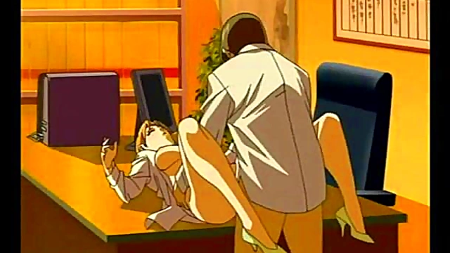 Virgin Anime Teacher Gets Fucked Hard By Big Dick Student In Classroom Yuri Scene