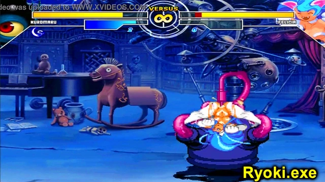 Teen Anime Fighter Gets Pounded By Kuromaru In Hot Hentai Sex Battle