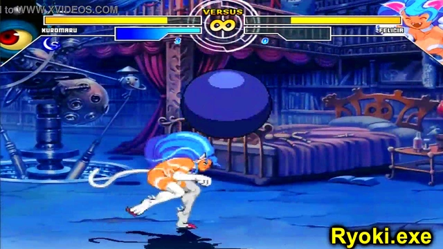 Teen Anime Fighter Gets Pounded By Kuromaru In Hot Hentai Sex Battle