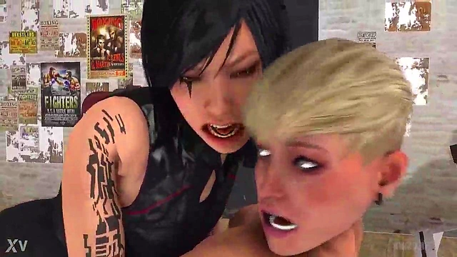 Faith's Edgy Fitness Session Turns Into Hot 3D Hentai Quickie Fun