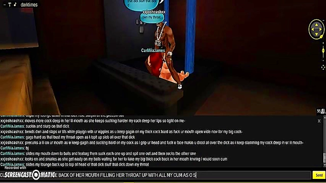 Carmiia Takes Steamy Shower With Game-Inspired Hentai Action