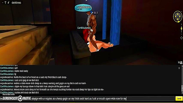 Carmiia Takes Steamy Shower With Game-Inspired Hentai Action